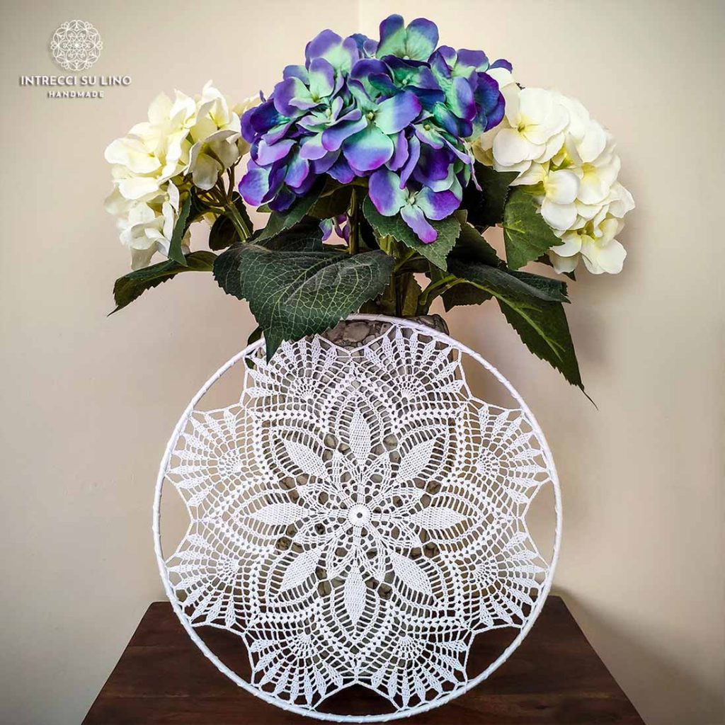 Mandala Uncinetto Modello Magnolia